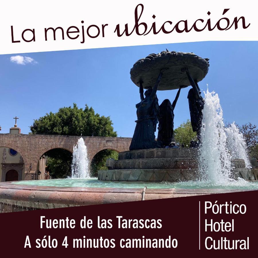 Portico Hotel & Galeria Morelia Buitenkant foto