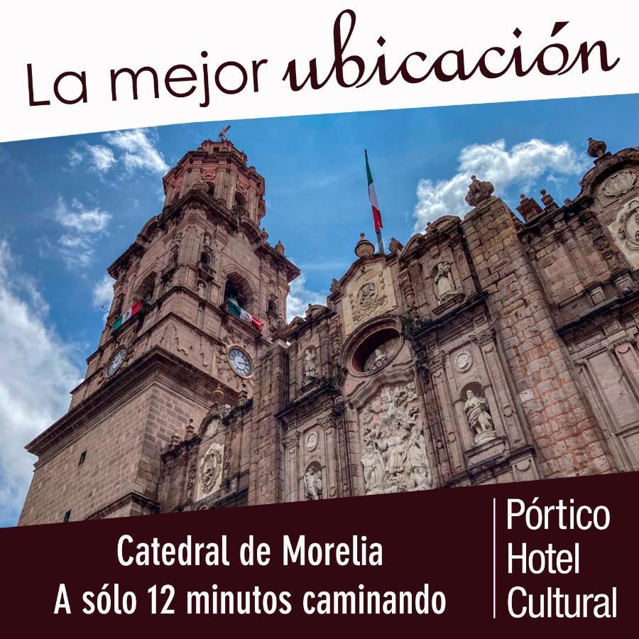 Portico Hotel & Galeria Morelia Buitenkant foto