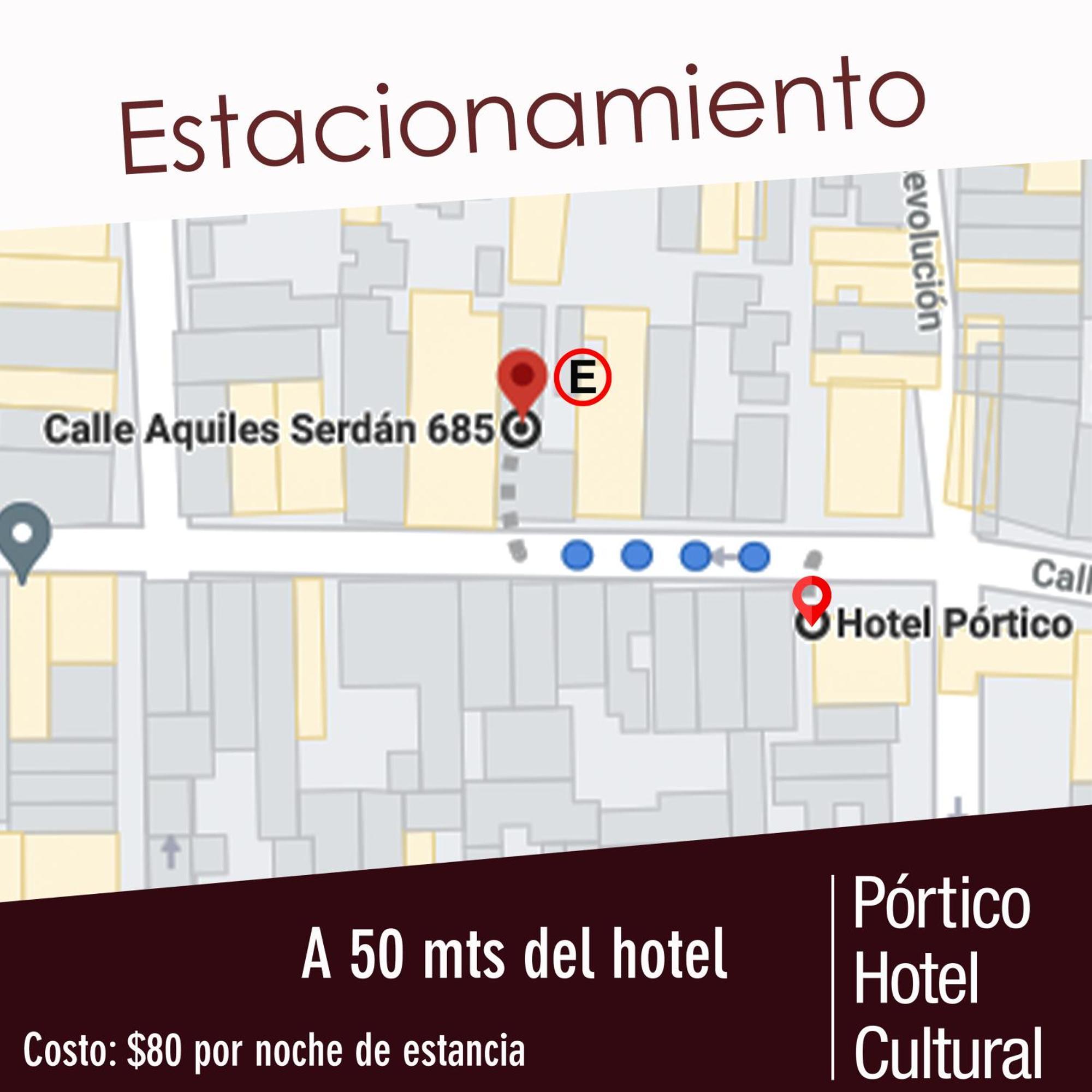 Portico Hotel & Galeria Morelia Buitenkant foto